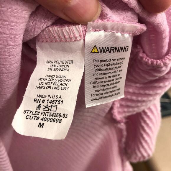 Fantastic Fawn Sz M Bubble Gum Pink Hi Low Sweater Ruffles Oversized Bouncy Knit - Picture 10 of 10